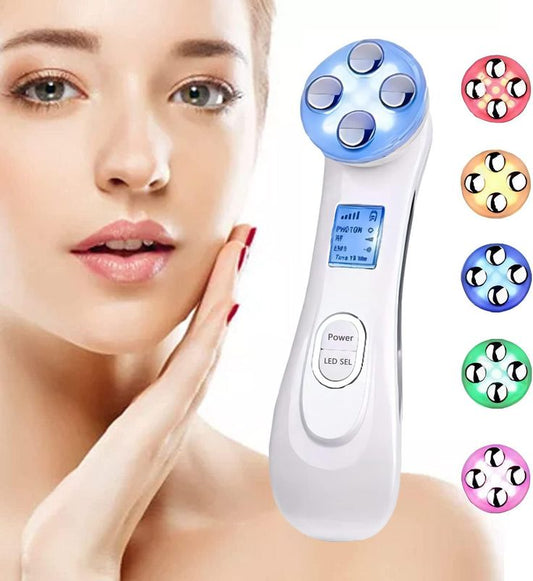 Masajeador de radiofrecuencia facial: Rejuvenece, Tonifica y